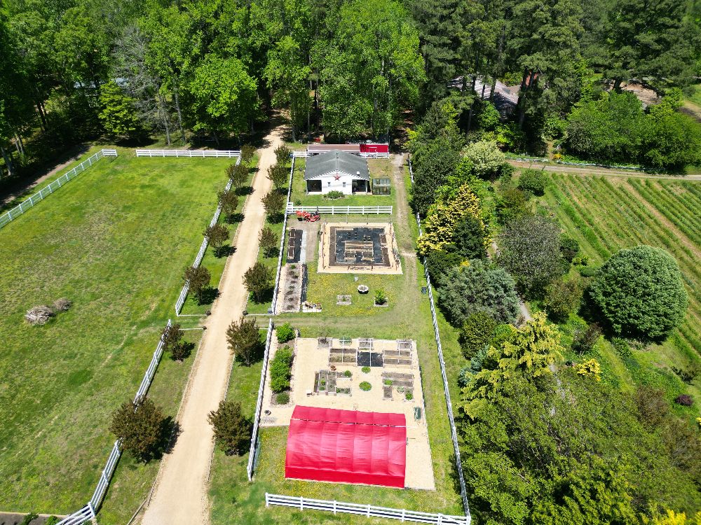 Ariel View - Pine Crest Manor Farm